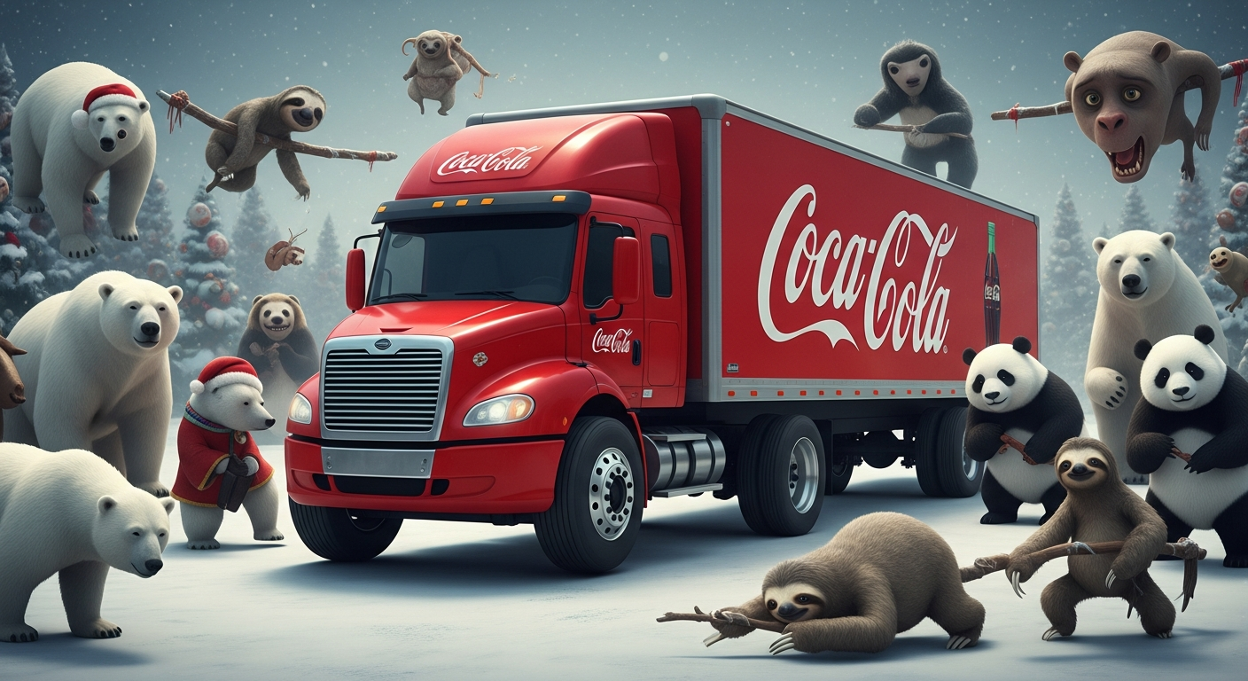 “차라리 만들지 말지..” 코카콜라 AI 광고, 혹평 세례받는 진짜 이유