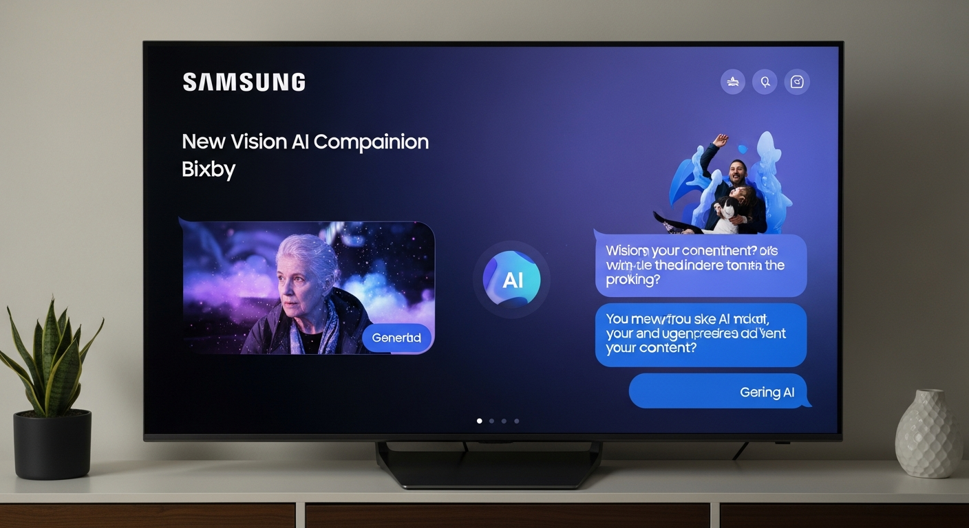“빅스비, 너 살아있었냐?” MS 손잡고 부활한 삼성 AI TV의 정체