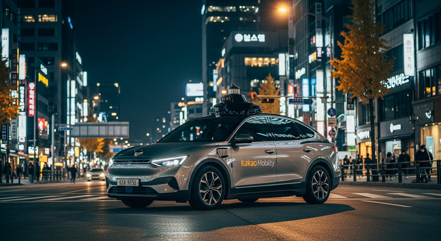 "기사 없는 빈 차가 알아서 온다" 카카오 자율주행 강남 상륙