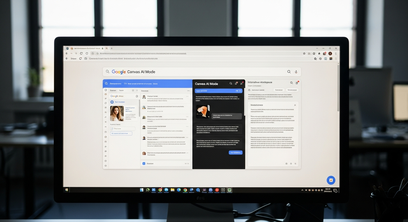 “검색하다 앱 만든다?” 구글이 숨겨둔 ‘캔버스’ 기능 충격