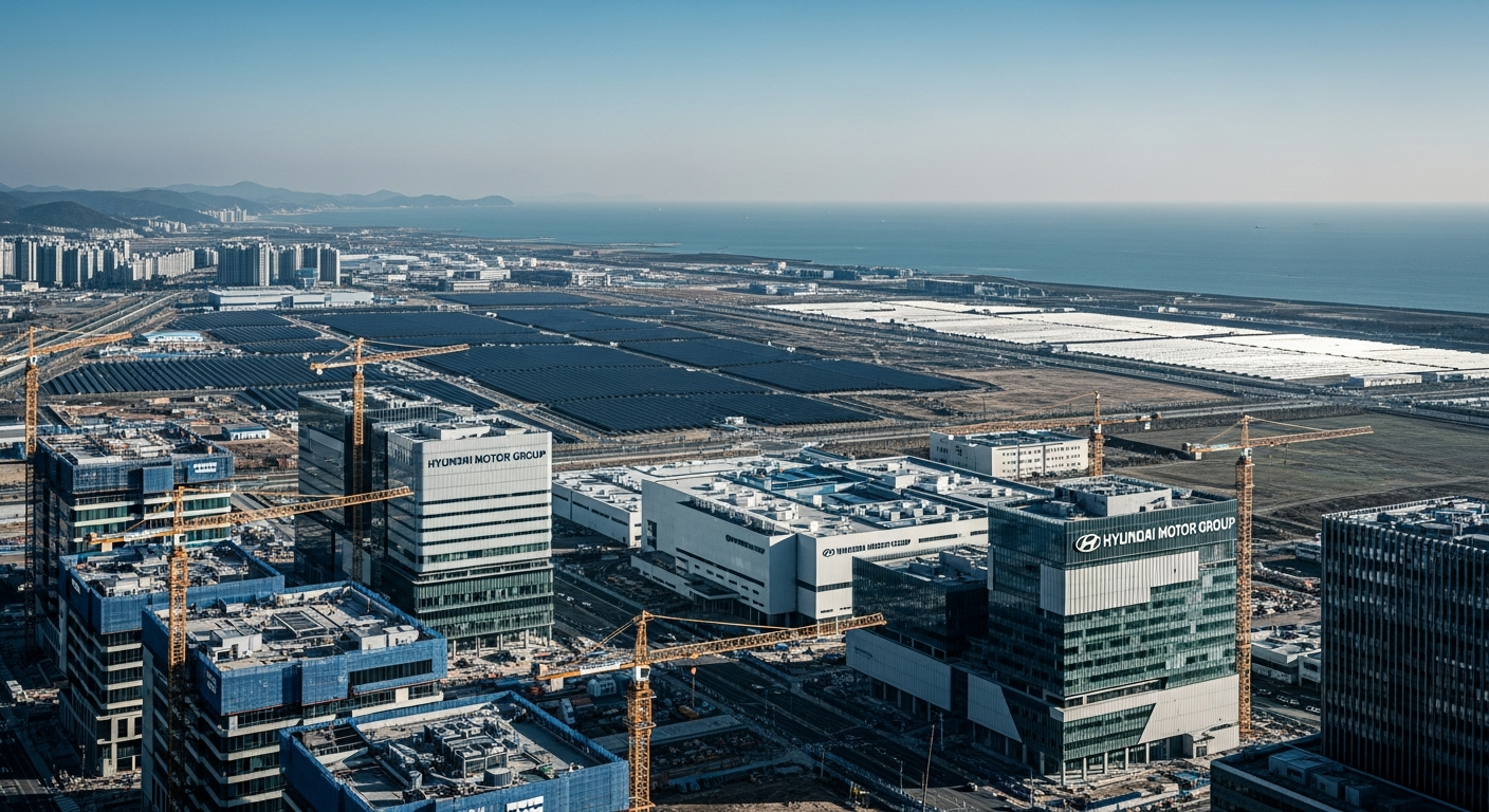 “9조 원의 기적?” 현대차그룹 새만금에 AI 로봇 시티 건설한다