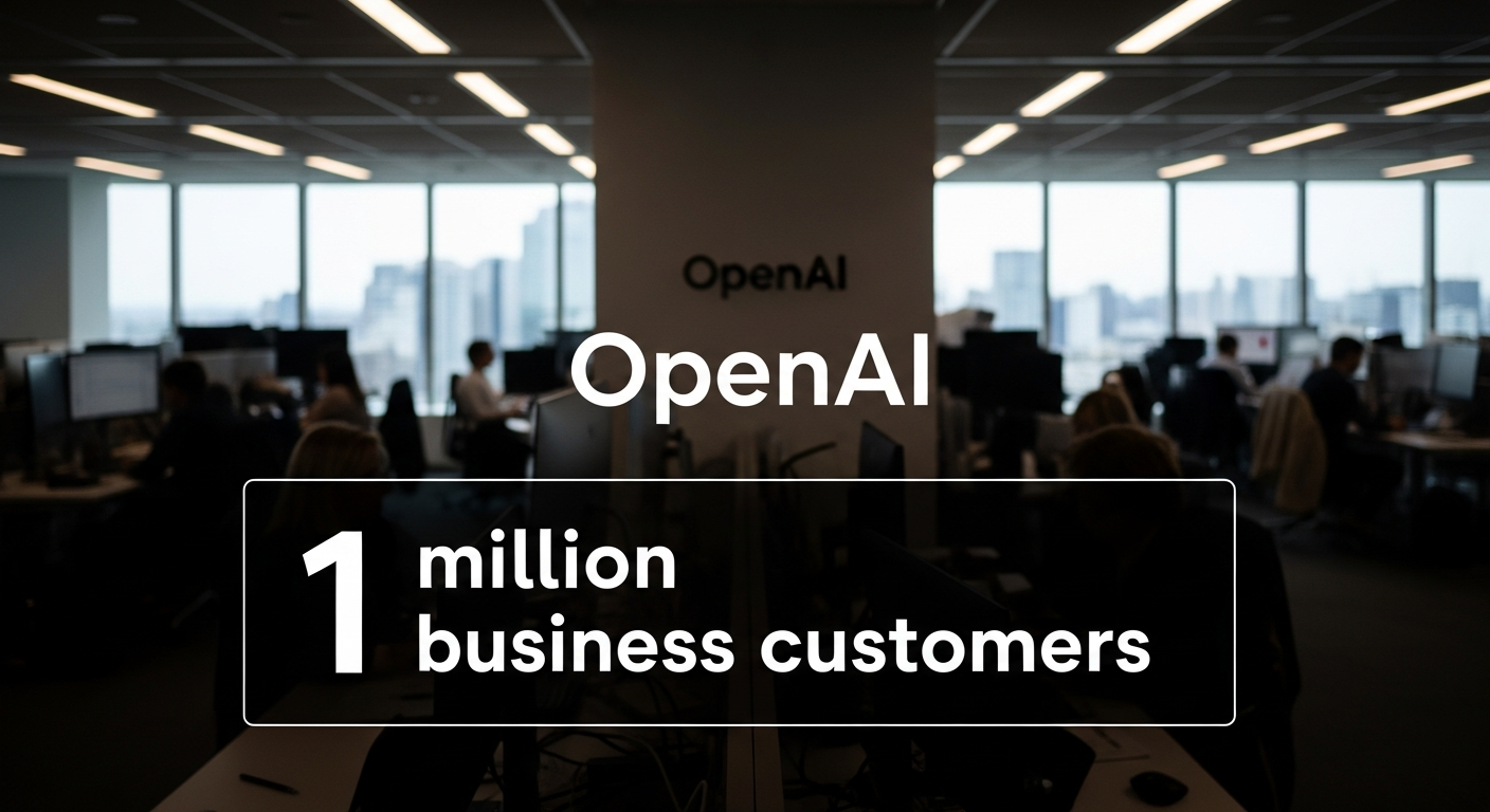 “알고 보니 3배 차이” OpenAI, 100만 기업고객 공개하며 압살