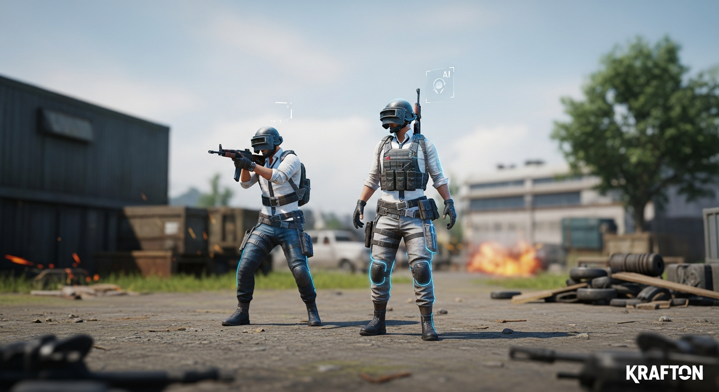 “인간 팀원 이제 필요없다?” 배그, 1000억짜리 AI 용병 전격 공개