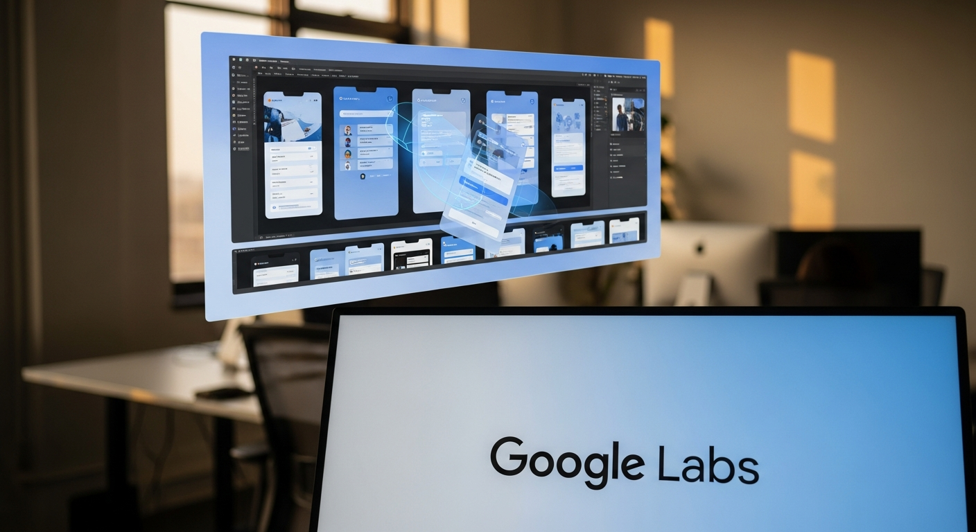 “전문 디자이너 위기?” 구글 스티치 인공지능 디자인 출시