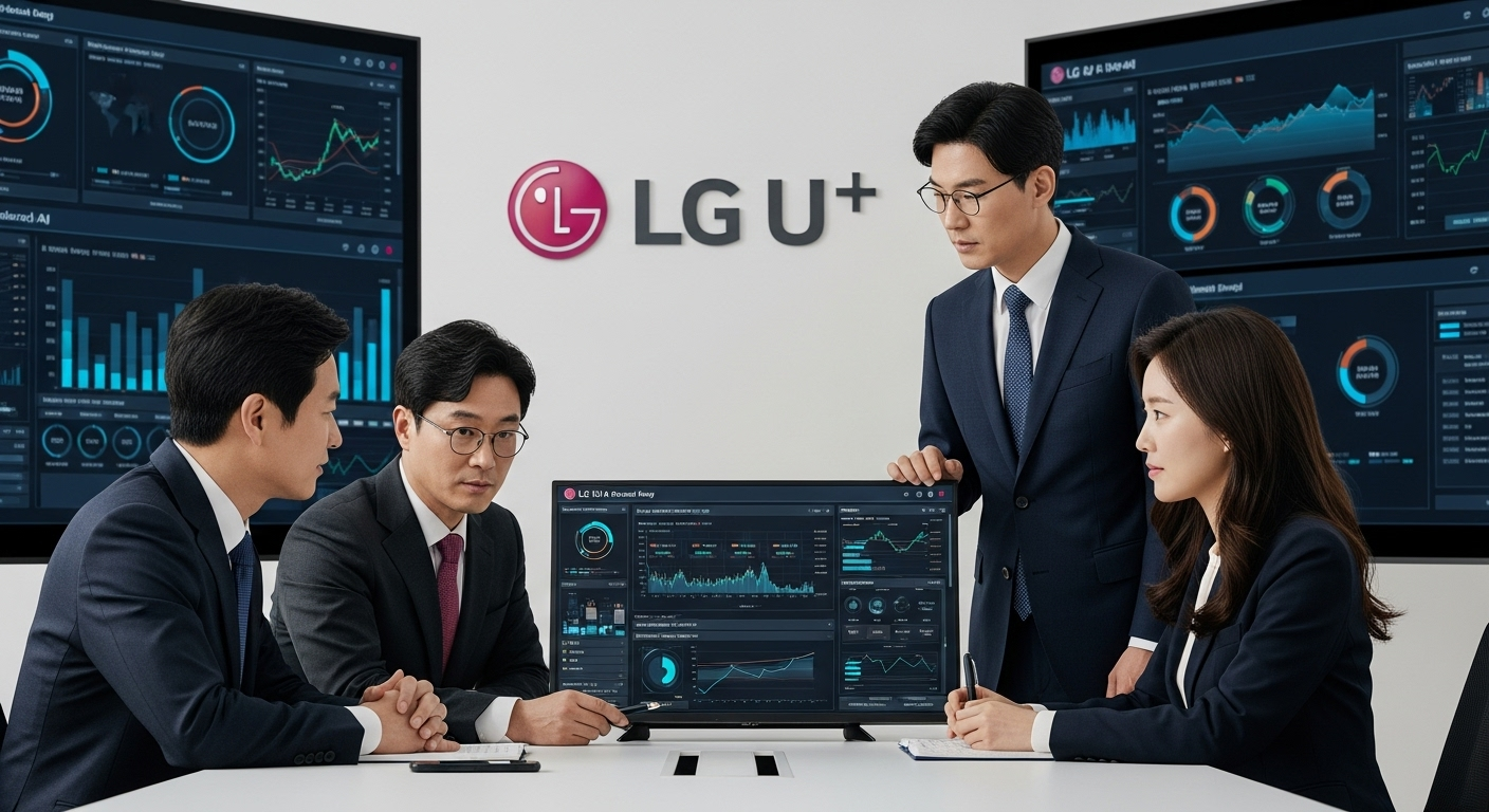 "LG유플러스, 통신사가 아니다?" 1400만 기업 정보 쥔 금융 AI 등장