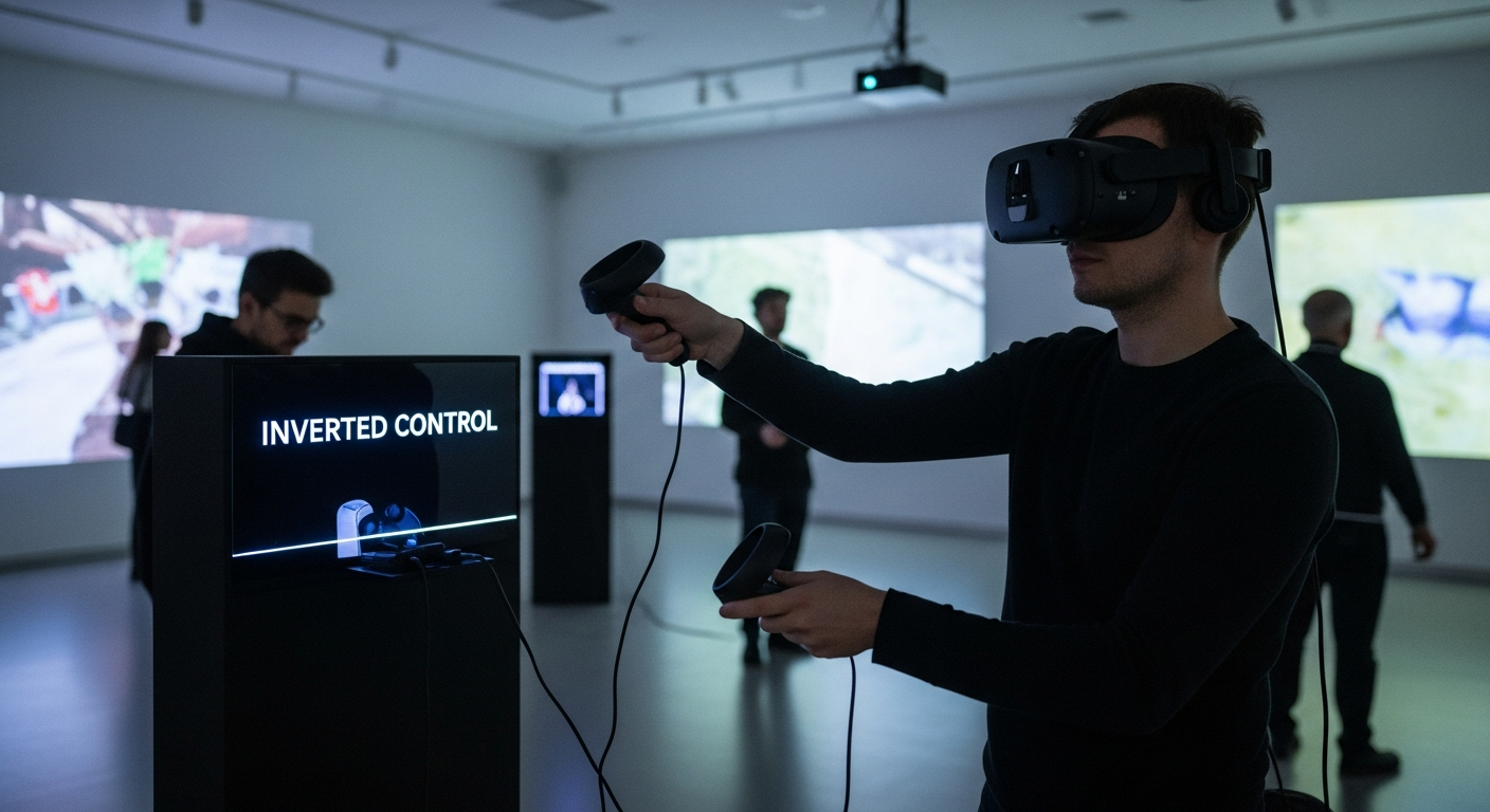 “일부러 고장 냈다?” 내 맘대로 안 되는 VR 아트에 숨겨진 소름 돋는 의도