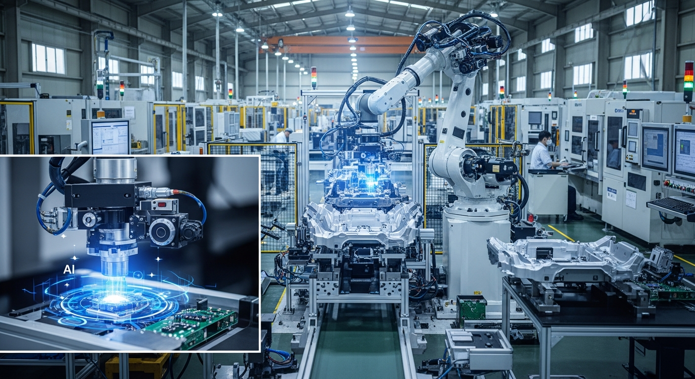 “AI가 공장장 된다..” 스스로 판단하고 움직이는 로봇 등장