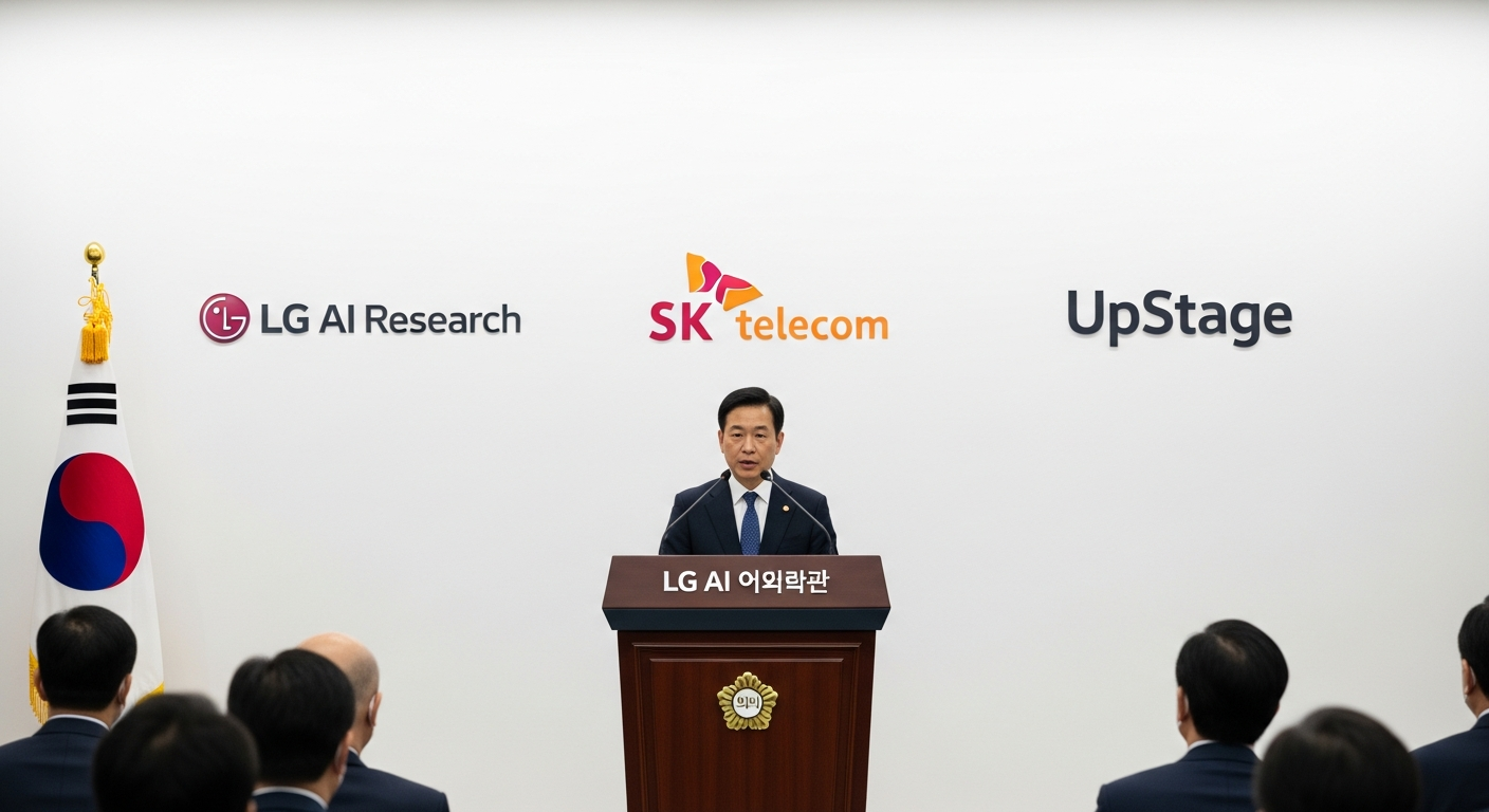 “남의 기술 빌려 쓰면 끝” 네이버 탈락시킨 독자 AI 모델의 정체