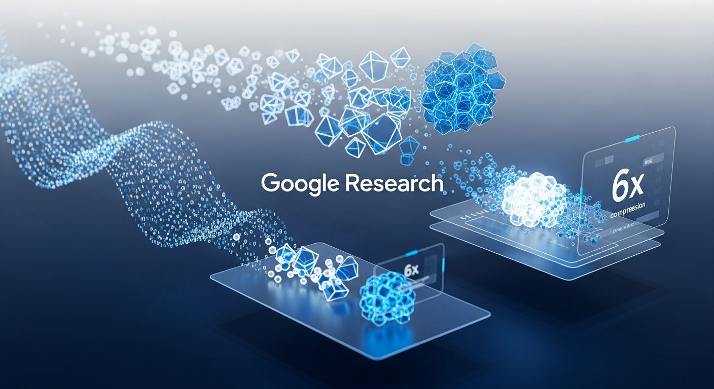 “메모리 6배 아낀다” 구글이 만든 역대급 AI 압축 기술 터보퀀트