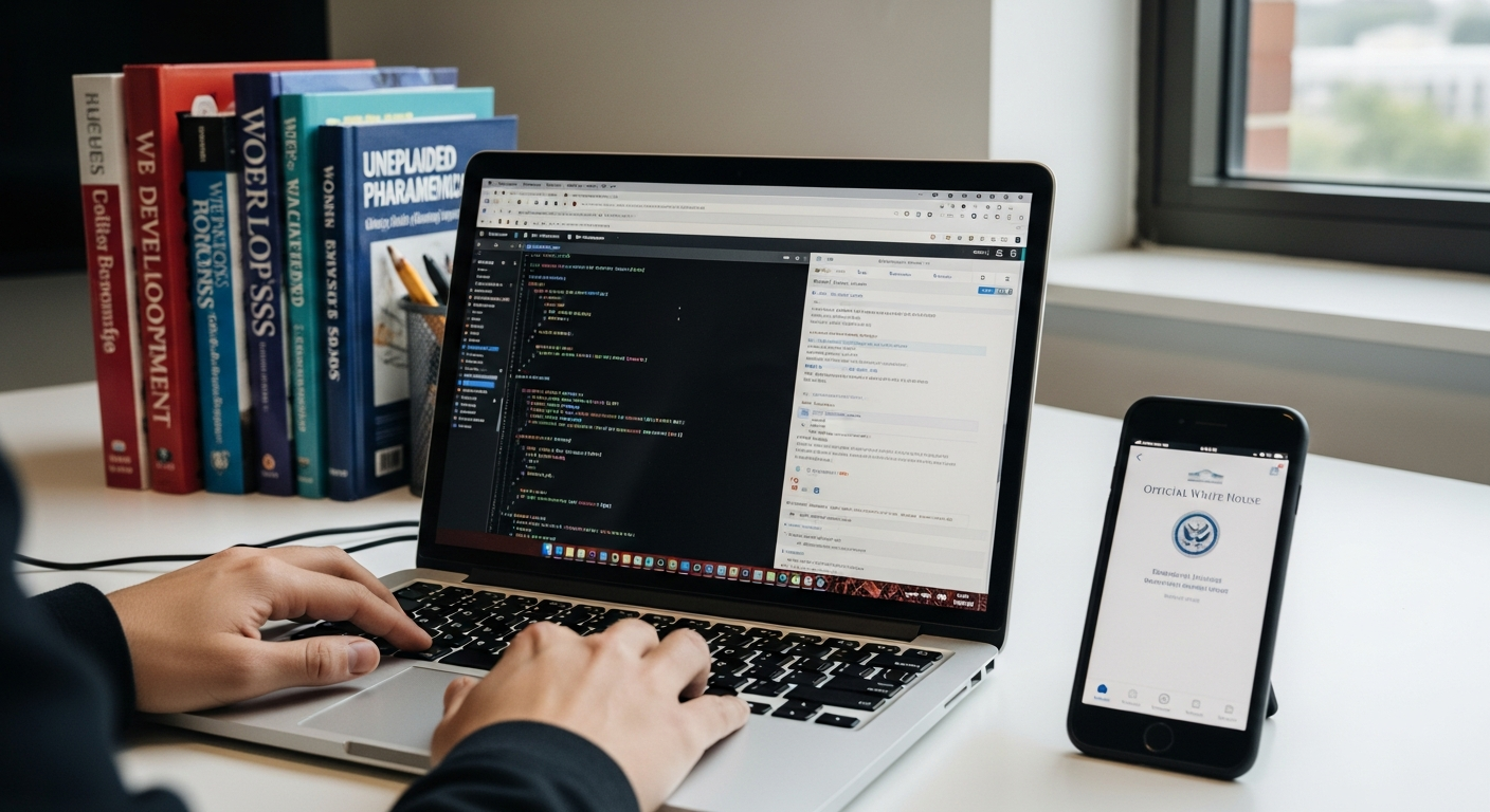 "트럼프 백악관 앱 만든 사장님" 밤에는 UFO 티셔츠 파는 음모론자?