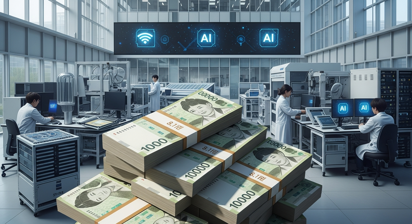 “한국, AI 3강 간다” 8조 원 투입해 판 뒤집기