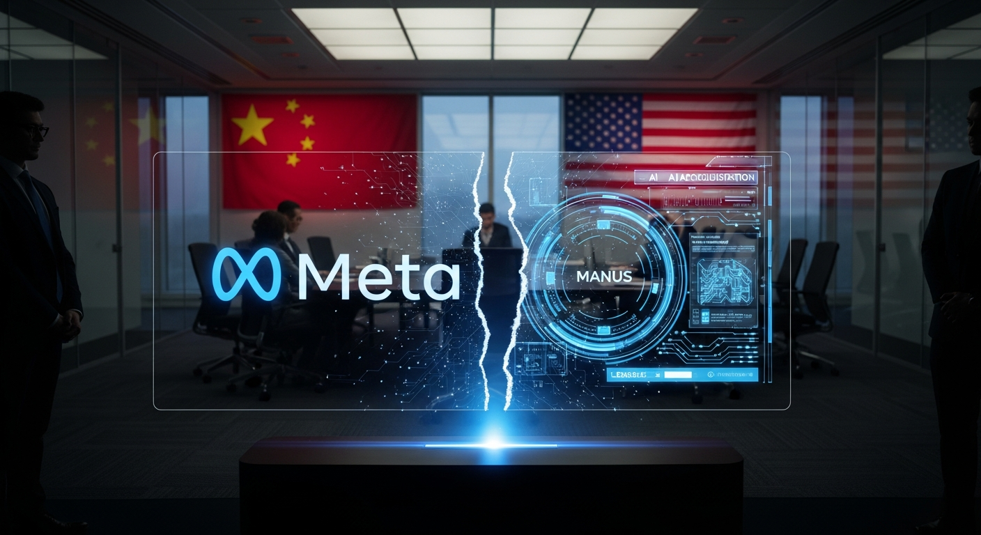 “싱가포르로 도망쳐도 소용없다?” 중국, 메타의 AI 인수 전격 차단