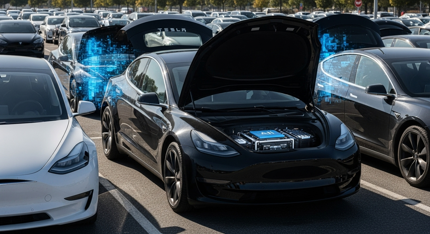 “주차만 했는데 돈이 복사된다?” 일론 머스크의 테슬라 AI 계획