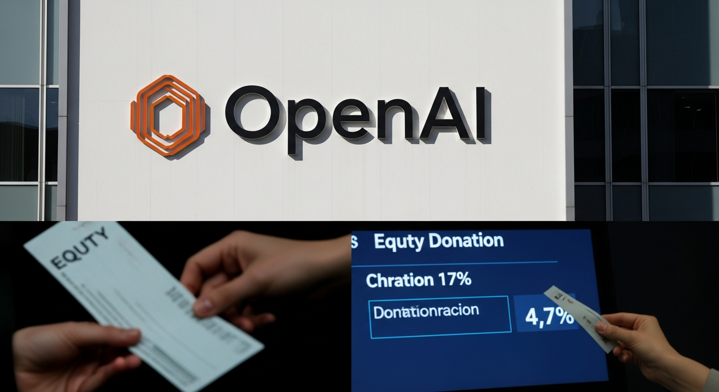 “수백억 기부 막던 OpenAI” 직원들 뿔나자 마지못해 빗장 열었다