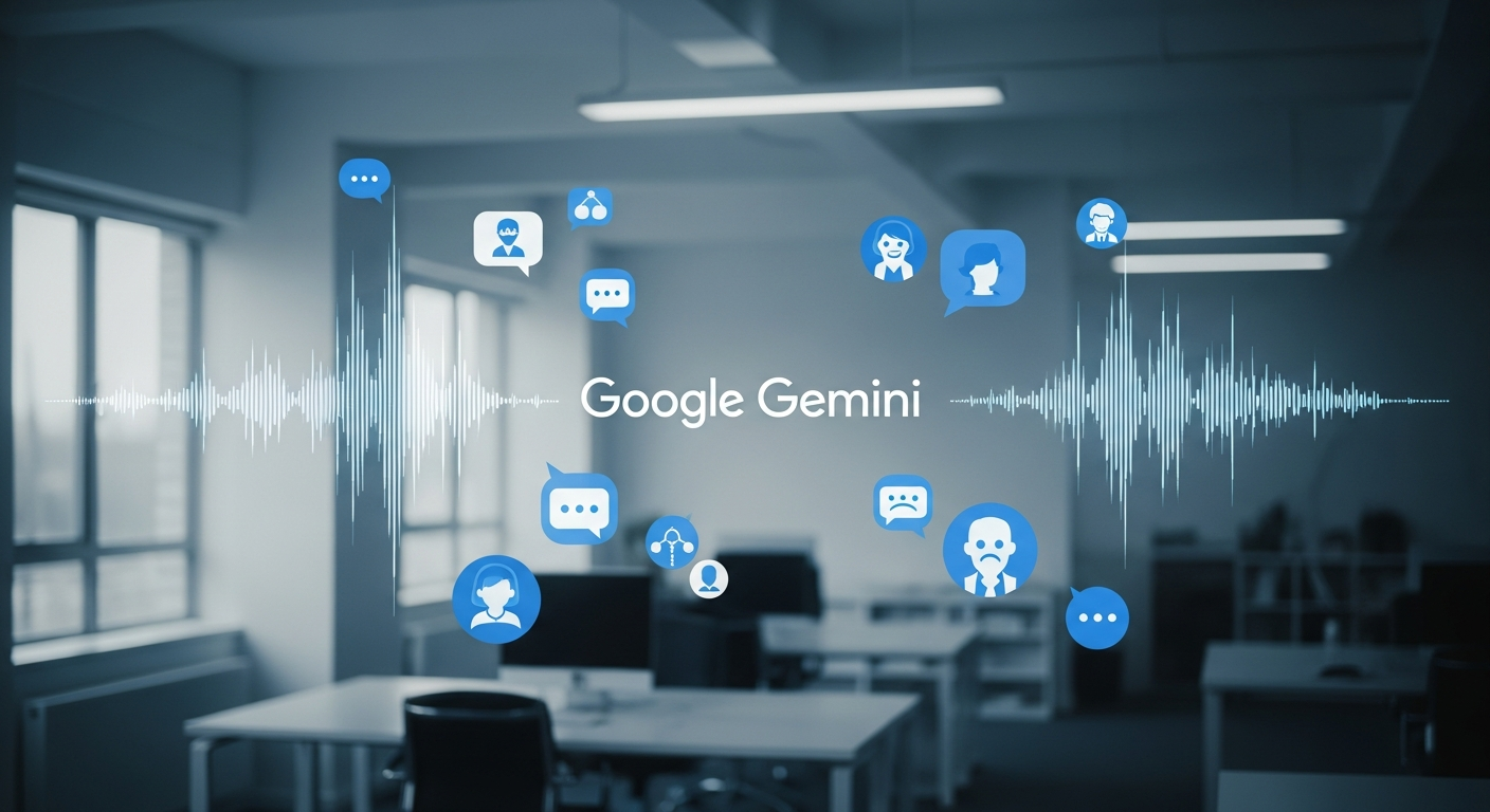 “성우들 진짜 위기?” 감정 연기하는 구글 AI 목소리 등장