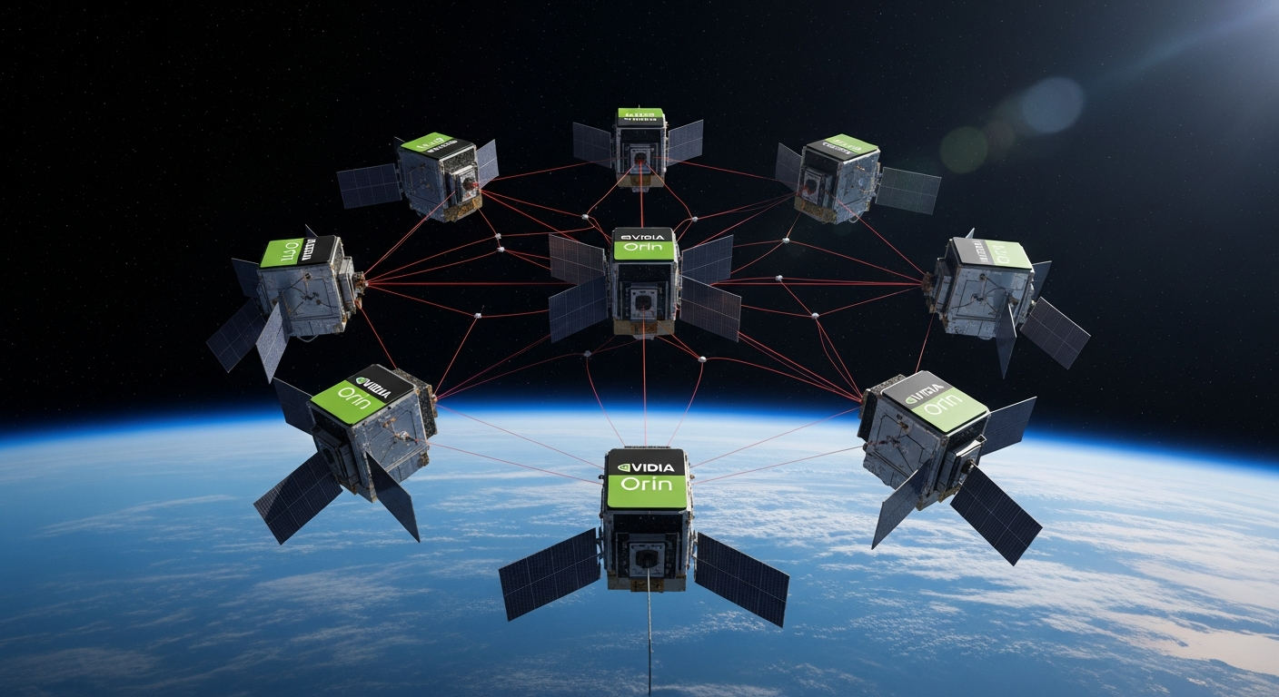 "지상 데이터센터 이제 안녕?" 엔비디아 칩 품은 우주 데이터센터 가동