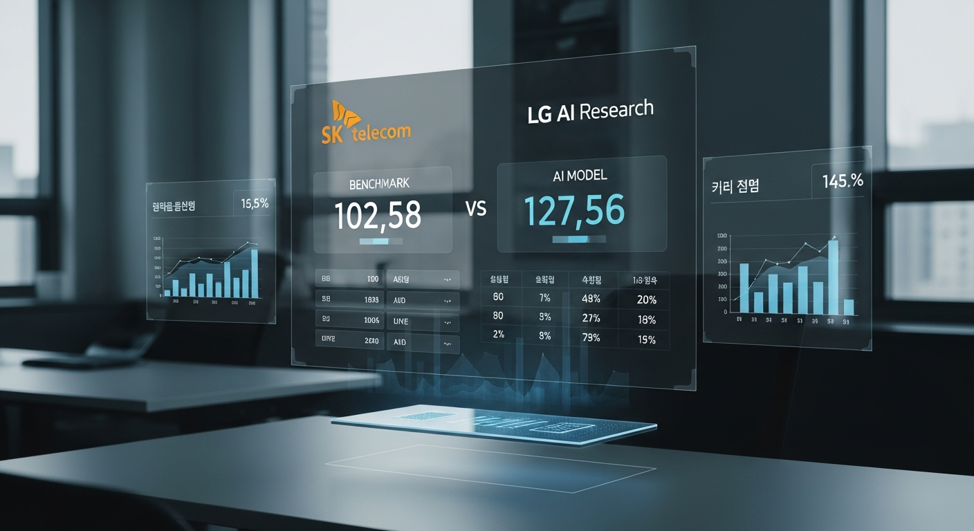 “한국 AI 1등 누구?” SKT·LG 성능 공개에 업계 ‘발칵’