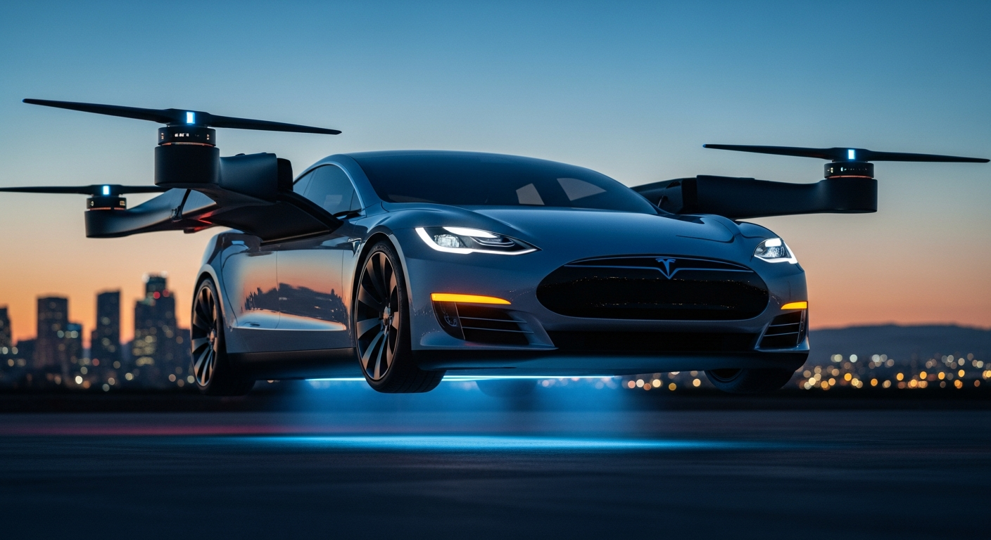 “007 영화보다 대단” 일론 머스크의 플라잉카, 진짜 나올까?