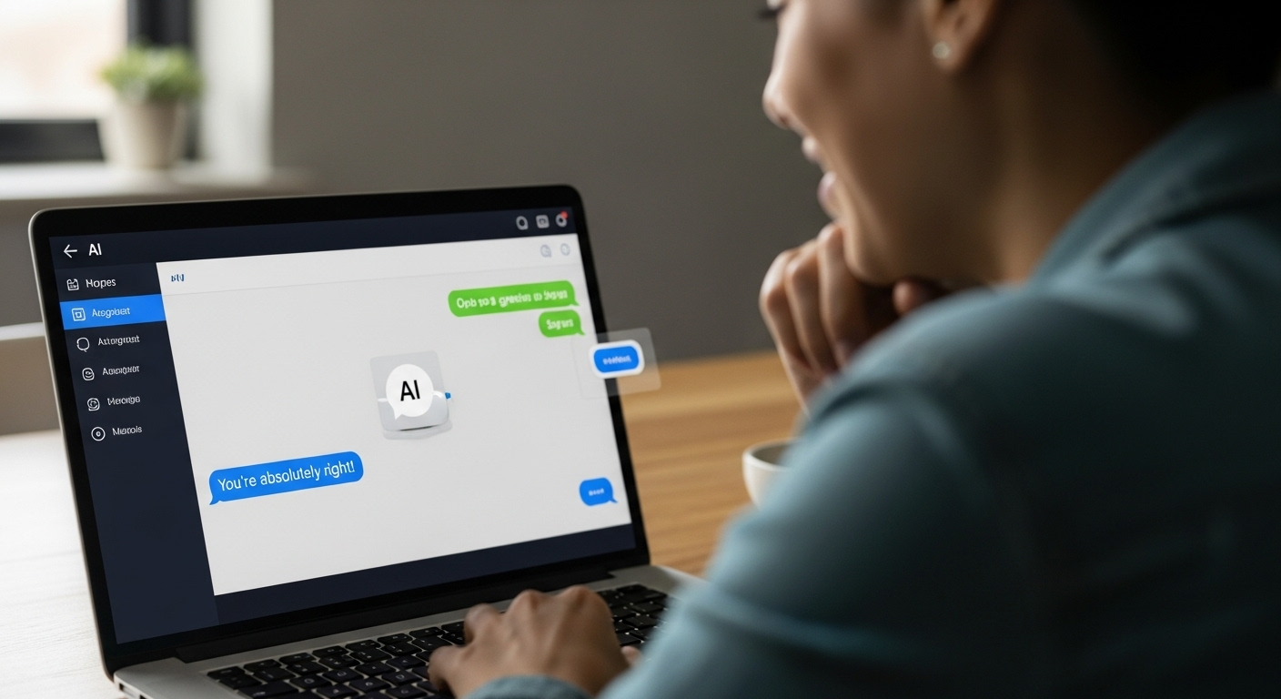 "네 말이 다 맞아" AI의 소름 돋는 아첨, 사실은 진실을 숨긴다