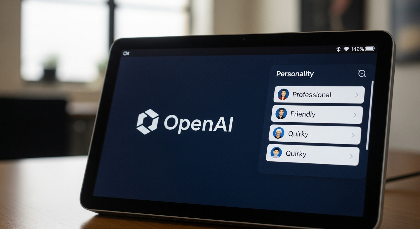"너 T야 F야?" 8가지 인격 골라 쓰는 ChatGPT 5.1 공개