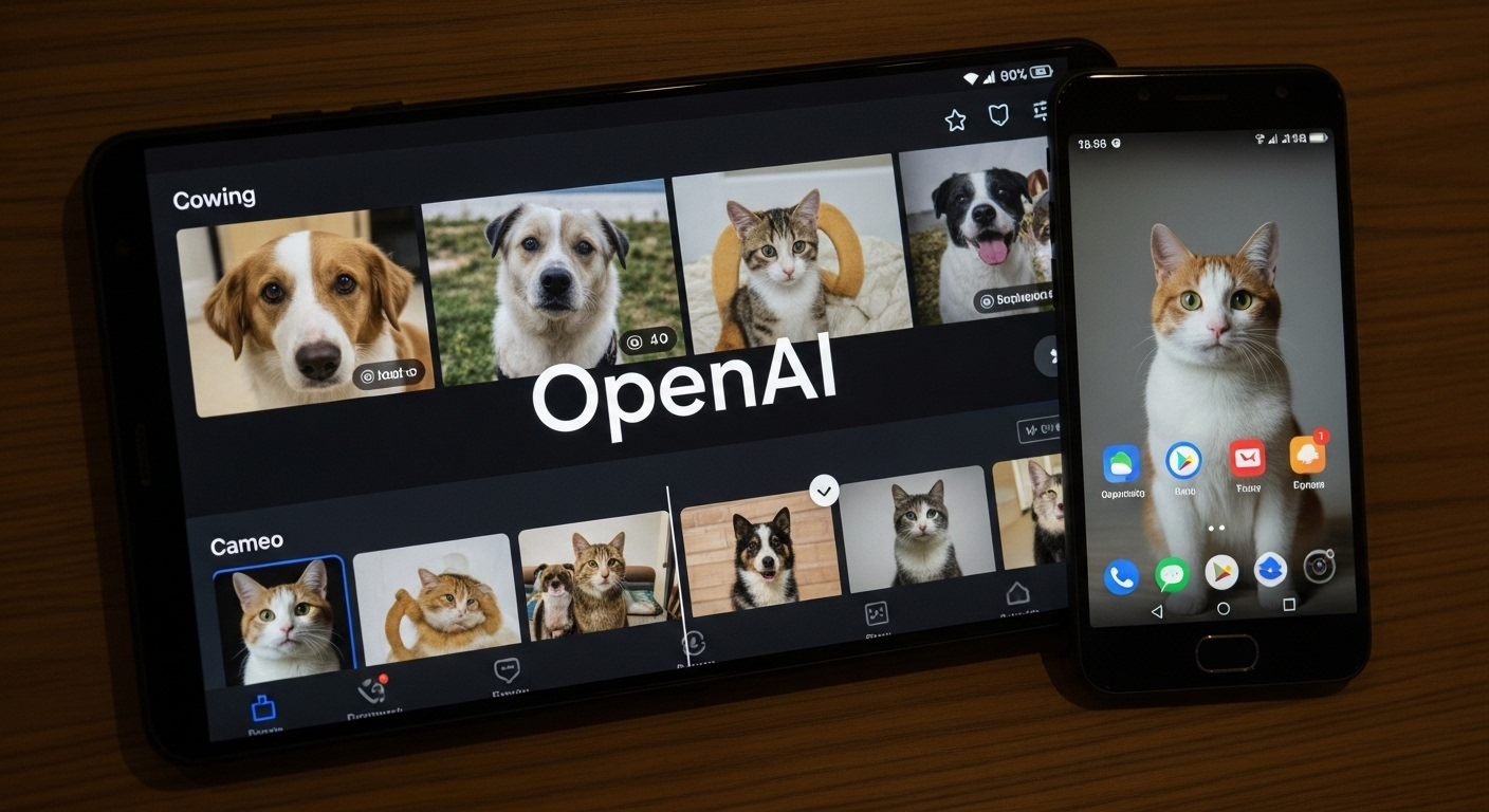 “내 강아지가 영화 주인공 된다?” AI 영상 앱 소라, 안드로이드 상륙 임박