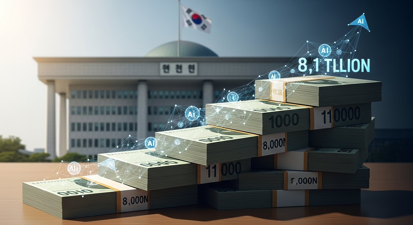 “한국 AI 3강 도약할까?” 8조 원 쏟아붓는 정부의 승부수