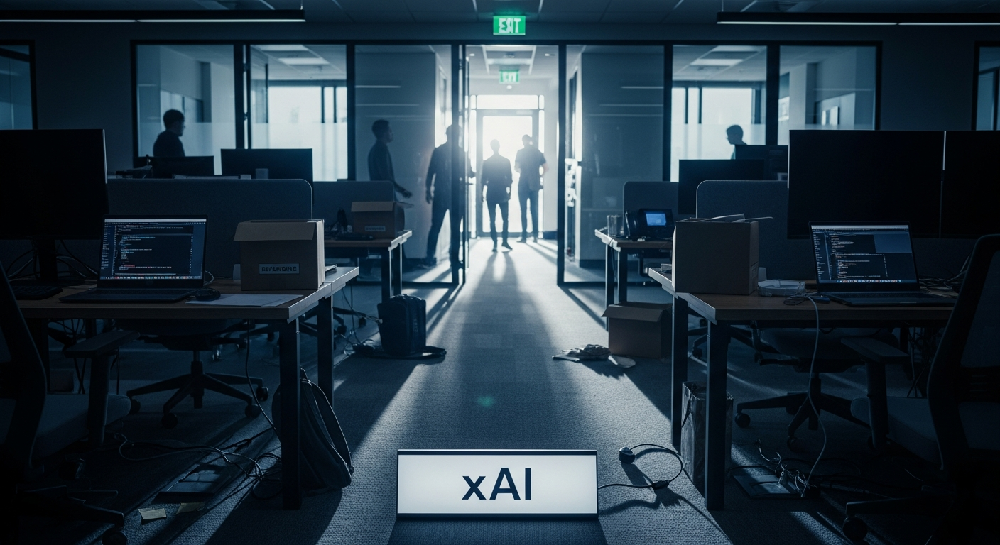 “머스크 제국 붕괴?” xAI 핵심 인력 반토막, 충격적 내부