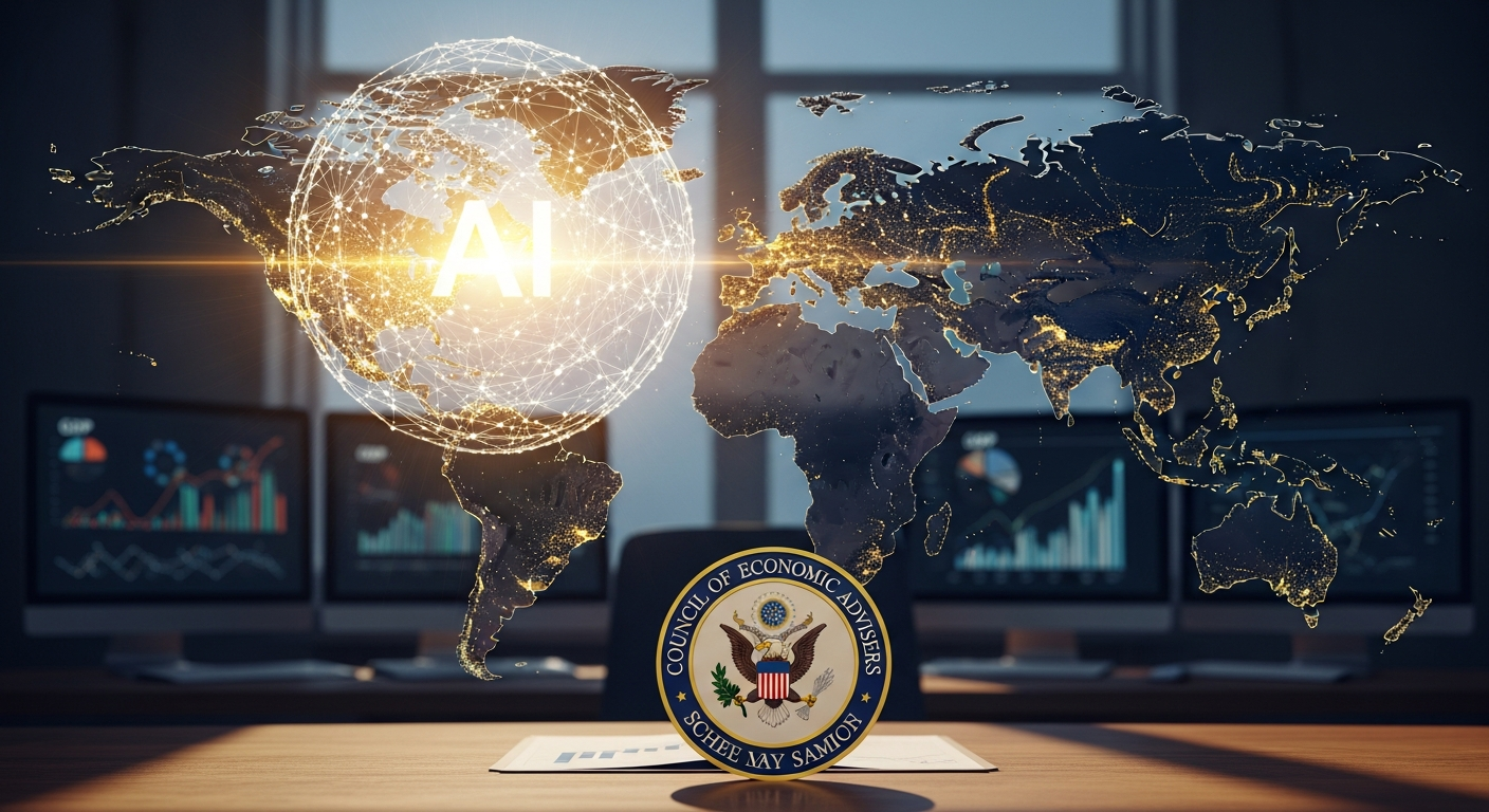 “AI 없으면 영원히 가난?” 백악관의 섬뜩한 경고장