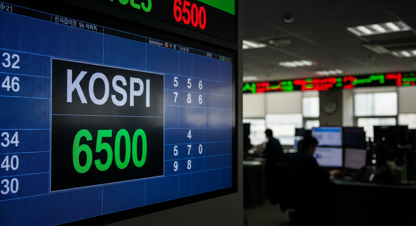 “코스피 6500 돌파 실화?” 중동 위기에 춤추는 주식 시장