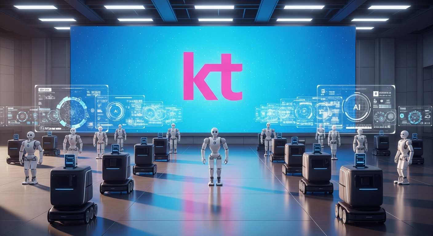 “로봇끼리 대화하며 일한다?” KT, 상상초월 ‘플랫폼’ 공개