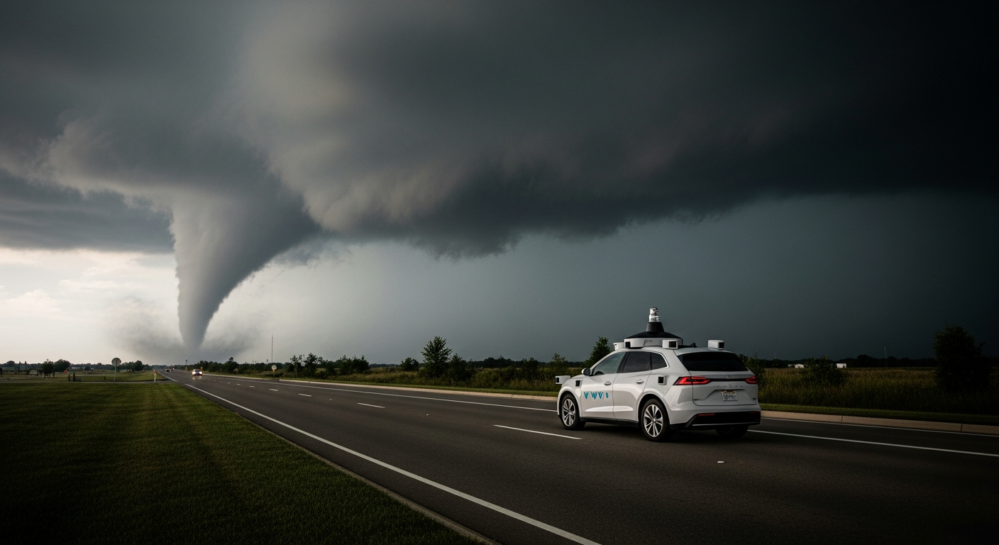 “토네이도 뚫을까?” 웨이모, 구글 지니3로 가상 운전 마스터
