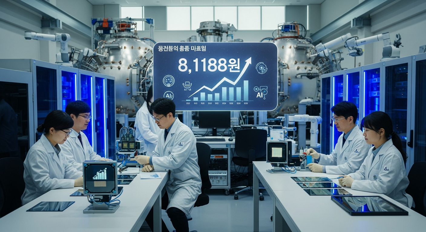 “한국, AI 3강 간다?” 정부가 8조 원 쏟아붓는 충격 이유