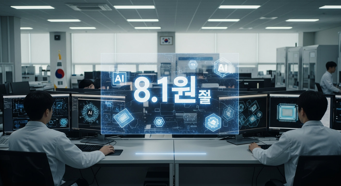 “8조 원 돈벼락 맞나?” 과기정통부 R&D 예산 확정, AI 3강 도약 노린다