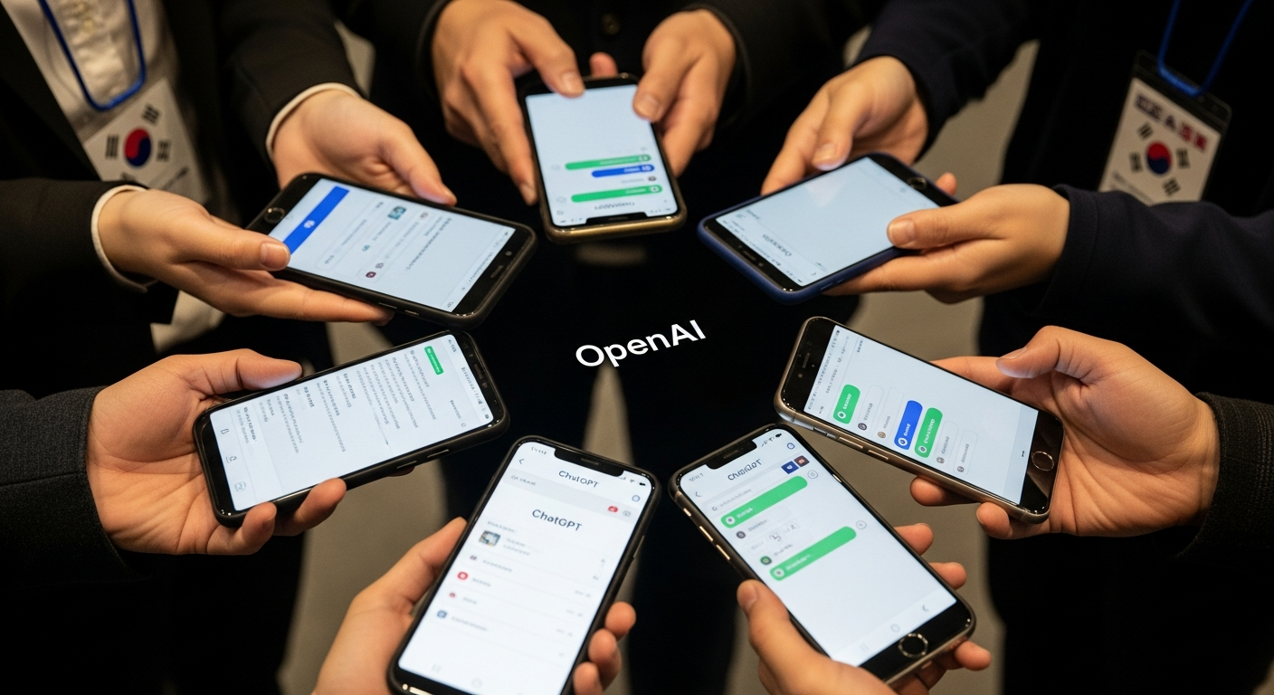 “카카오톡 이제 끝났다?” 챗GPT 그룹채팅 한국 상륙, 20명 동시 대화