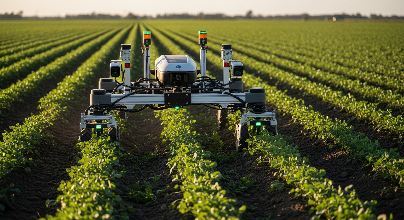 “농부들 일자리 위협?” 잡초만 골라 태우는 AI 로봇 등장