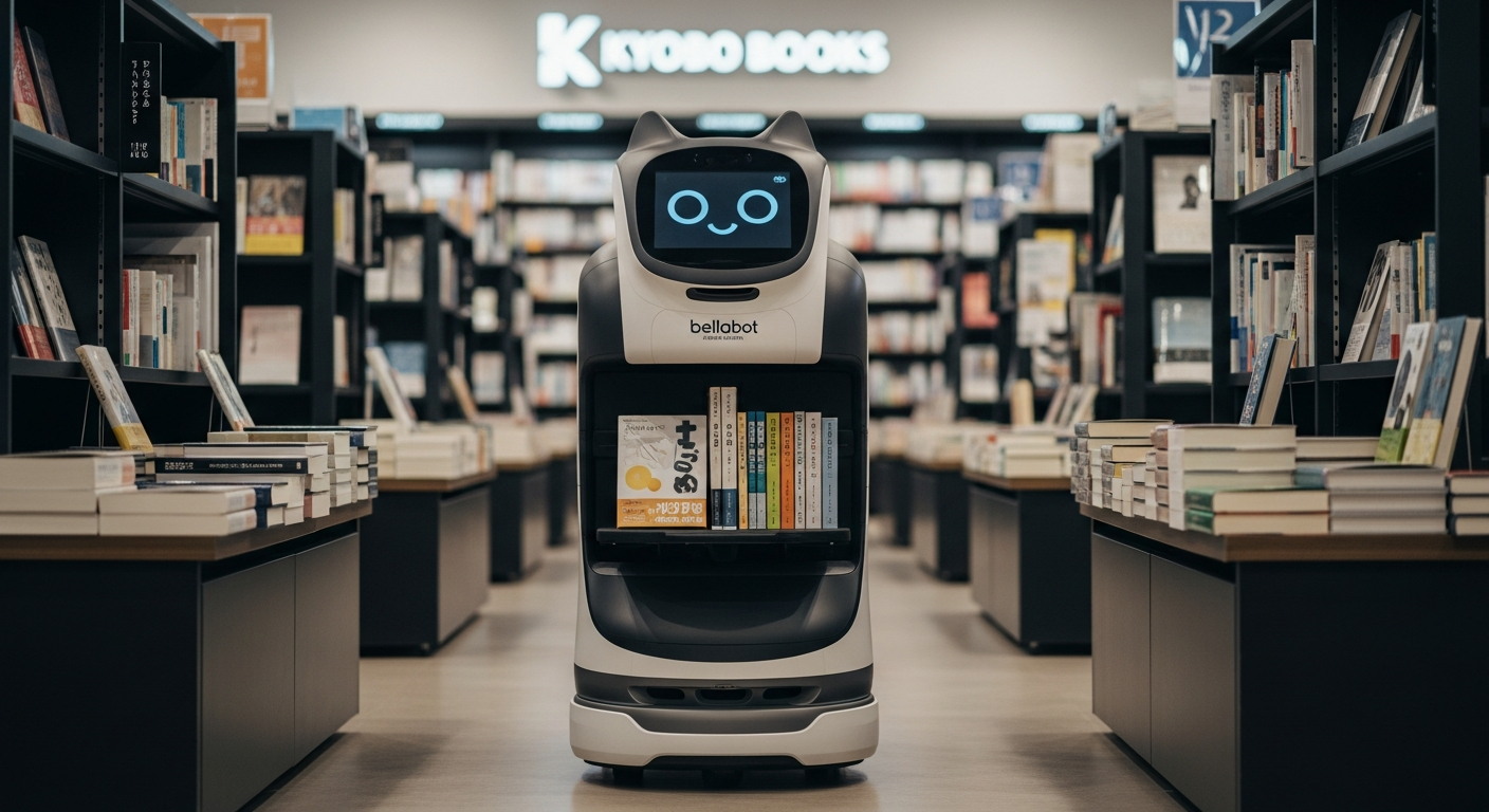 “서점 직원은 이제 안녕?” 교보문고에 등장한 고양이 서비스로봇의 정체