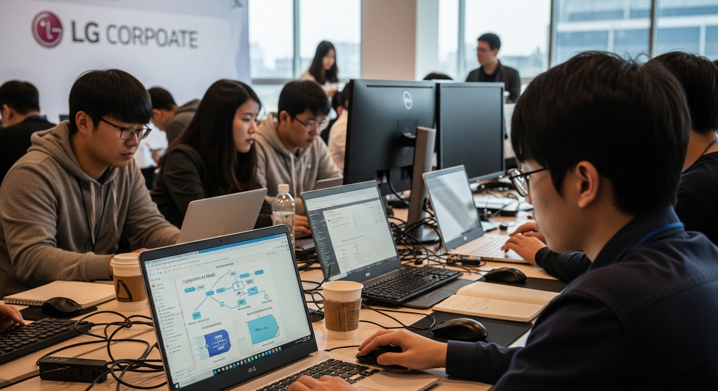 “내 폰에 엑사원이?” LG 해커톤서 터진 역대급 AI 압축 기술