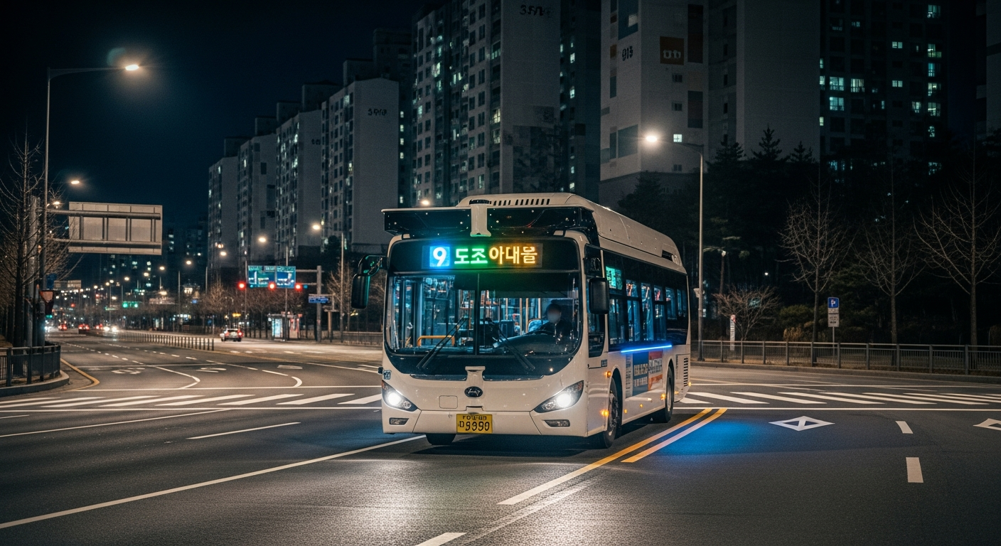 “기사님 어디 계세요?” 부산 심야 버스의 충격 정체