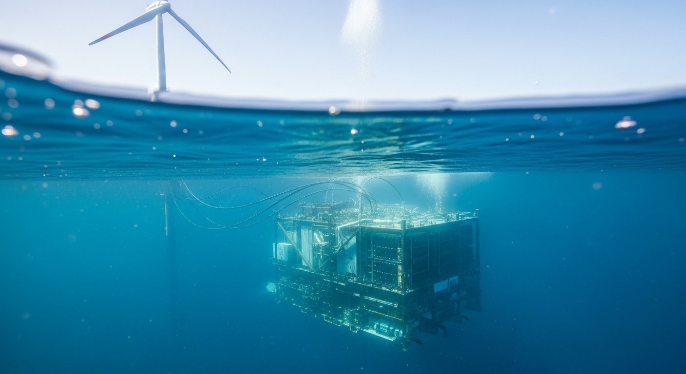 "전기료 90% 아낀다?" 바닷속 10m 잠긴 수중 데이터센터의 실체