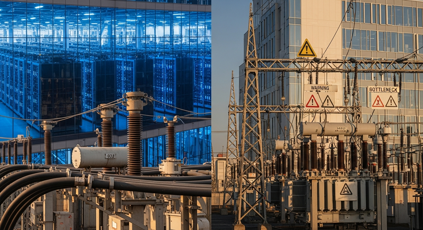 "엔비디아 칩 있어도 못 쓴다?" 미국 AI 발목 잡는 전력망 부족