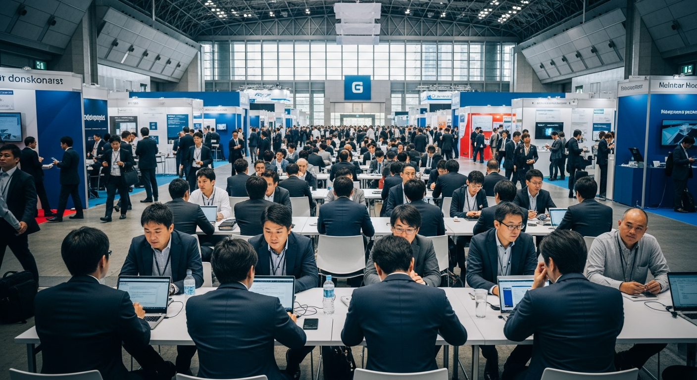 “명함만 주고받는 행사는 끝?” 도쿄 ‘스시테크’에 6만 명 몰린 이유