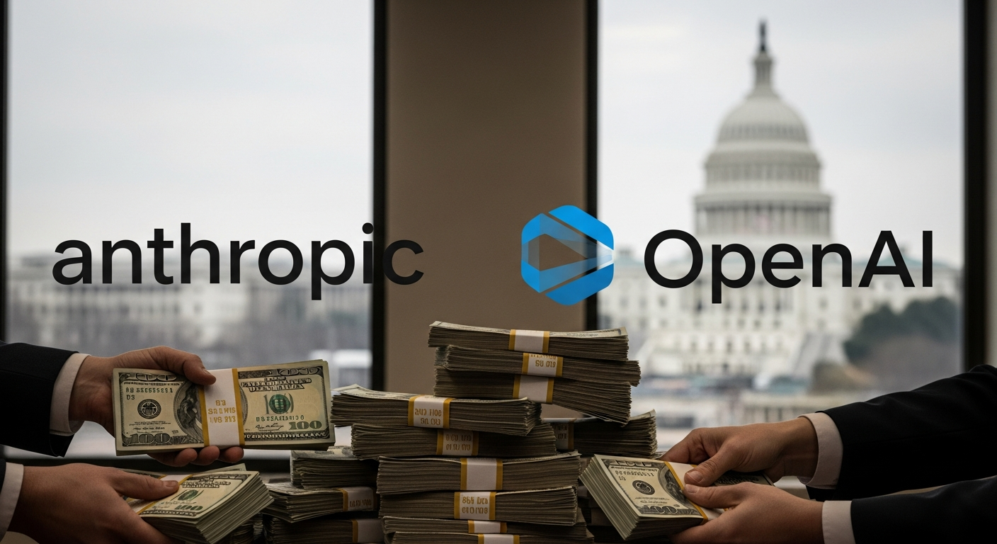 “오픈AI 잡는다” 앤트로픽 290억 배팅, 정치 전쟁 선포