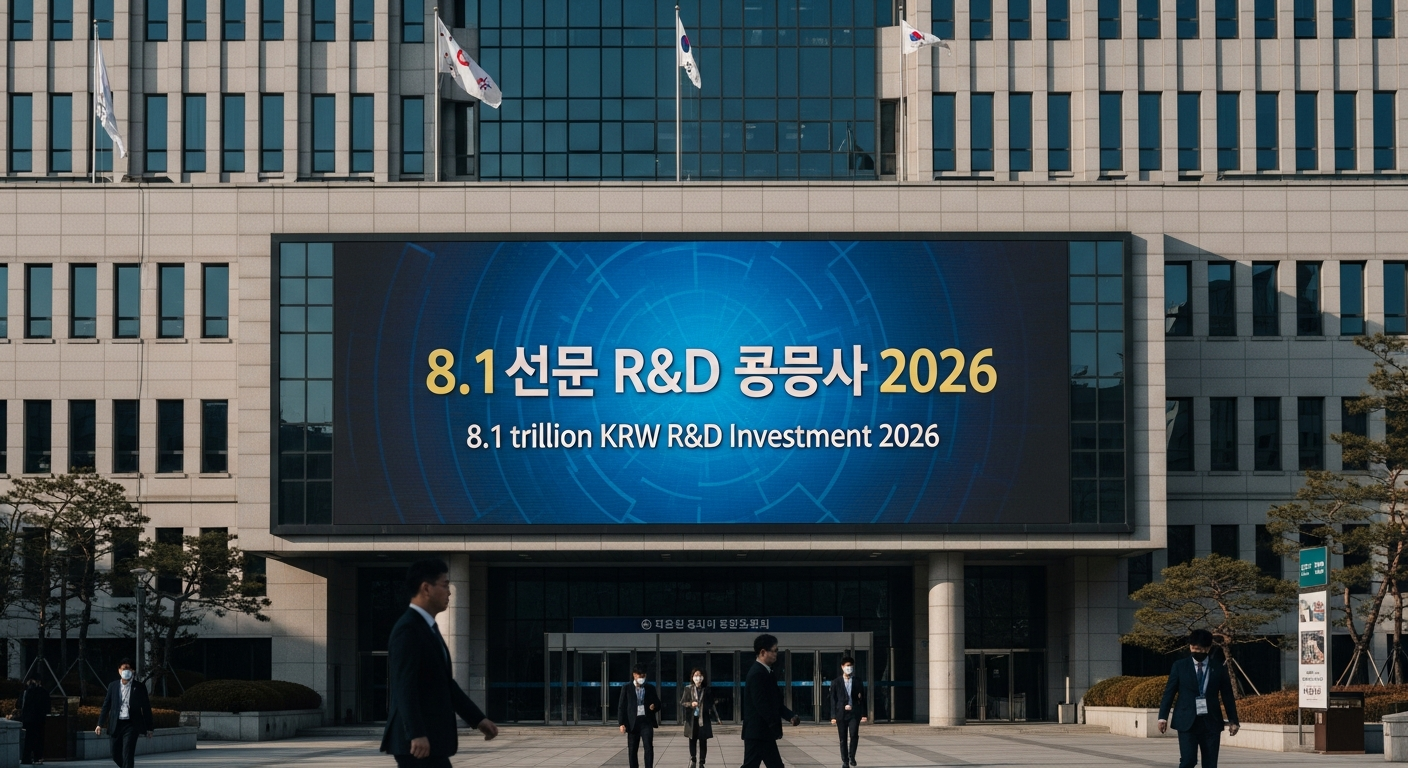 “8조 원 쏟아붓는다” 한국 AI, 세계 3위 도약 승부수