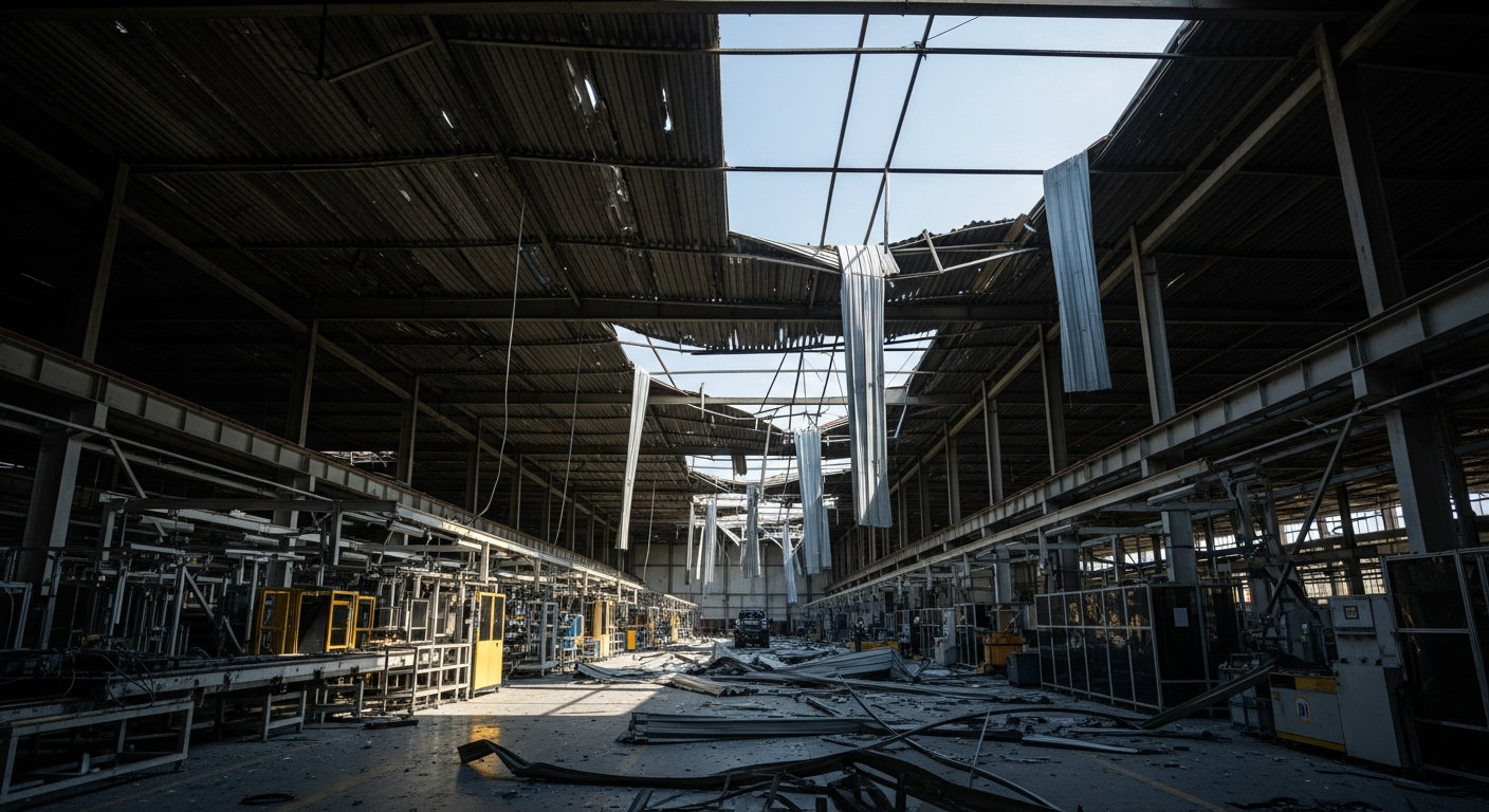 “하늘이 버렸나?” 리비안 R2 출시 전 공장 토네이도 직격탄