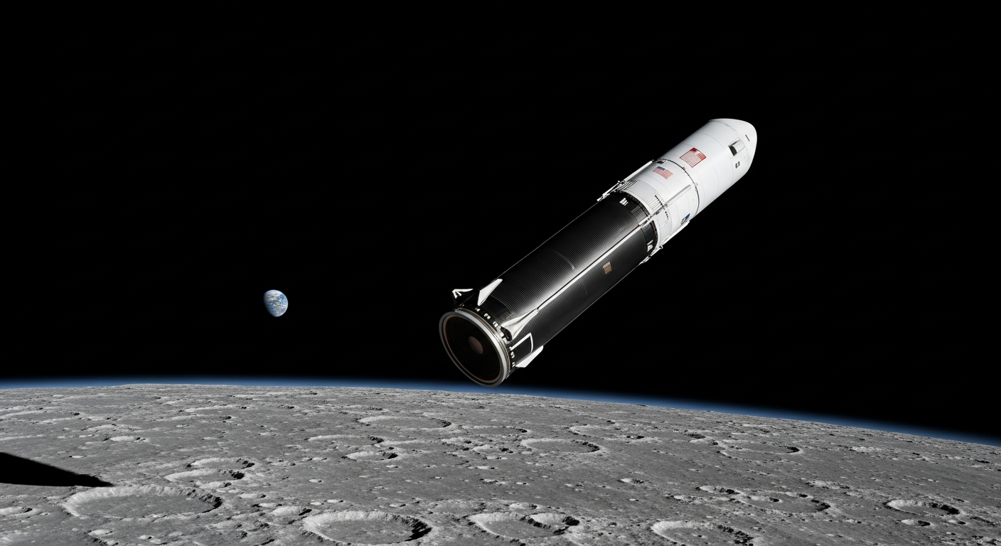 “음속 7배로 쾅” 일론 머스크 로켓 달 충돌 확정