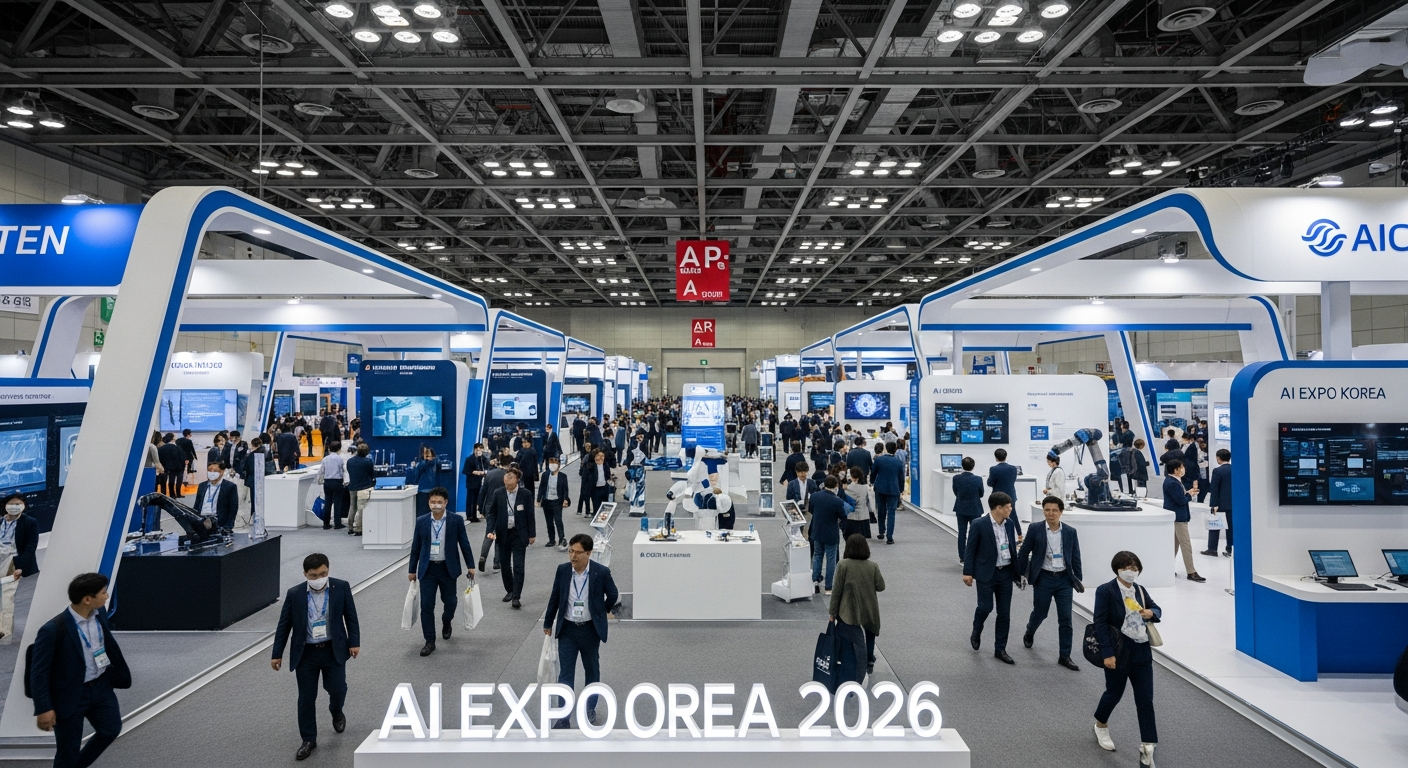 “AI가 움직인다?” AI EXPO KOREA 2026 개막