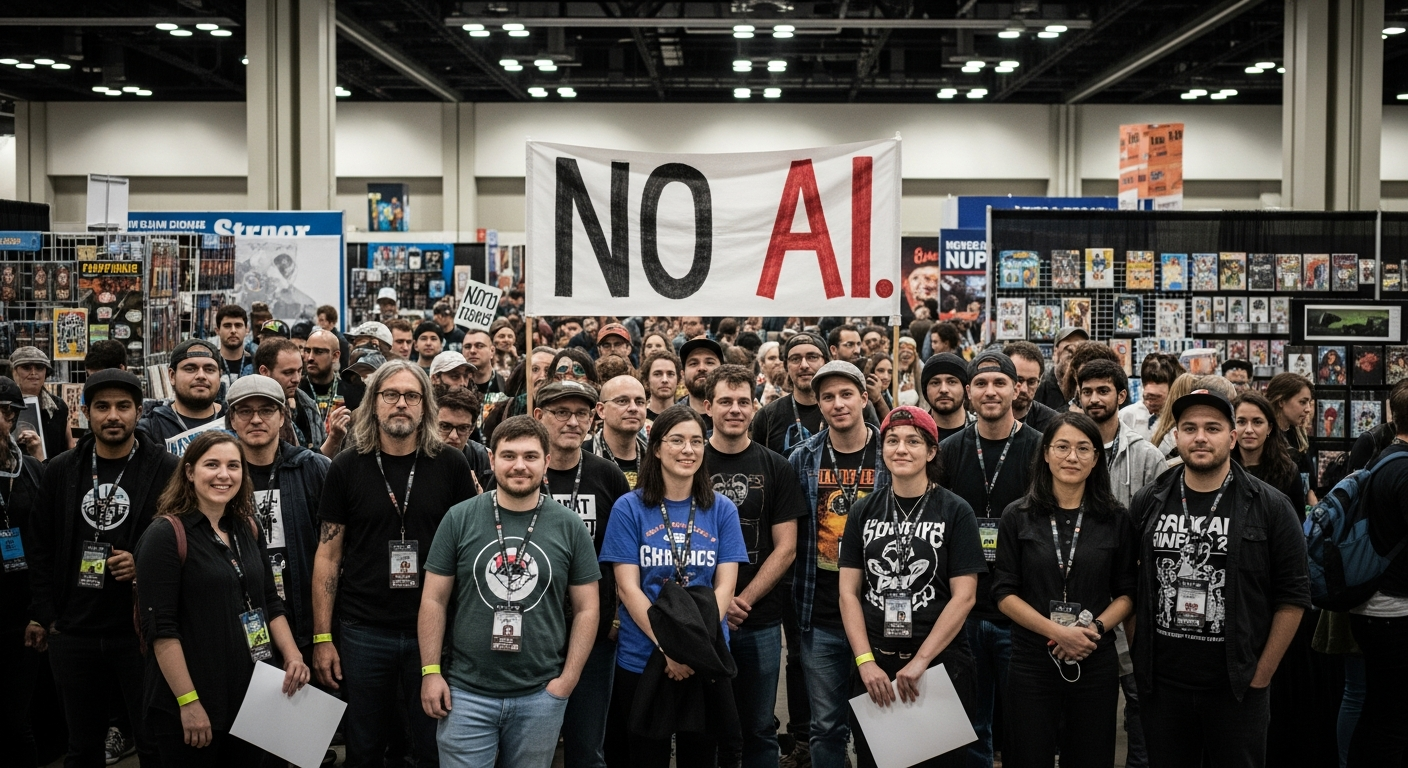 “AI 결사 반대” 코믹콘과 SF 작가들이 뿔난 이유