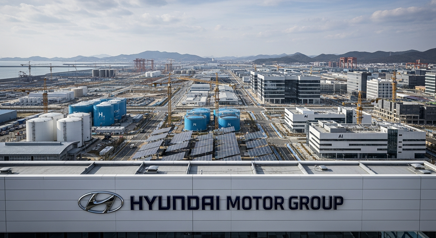 “9조 원 쏟아붓는 현대차그룹” 새만금에 AI 데이터센터 짓는다?