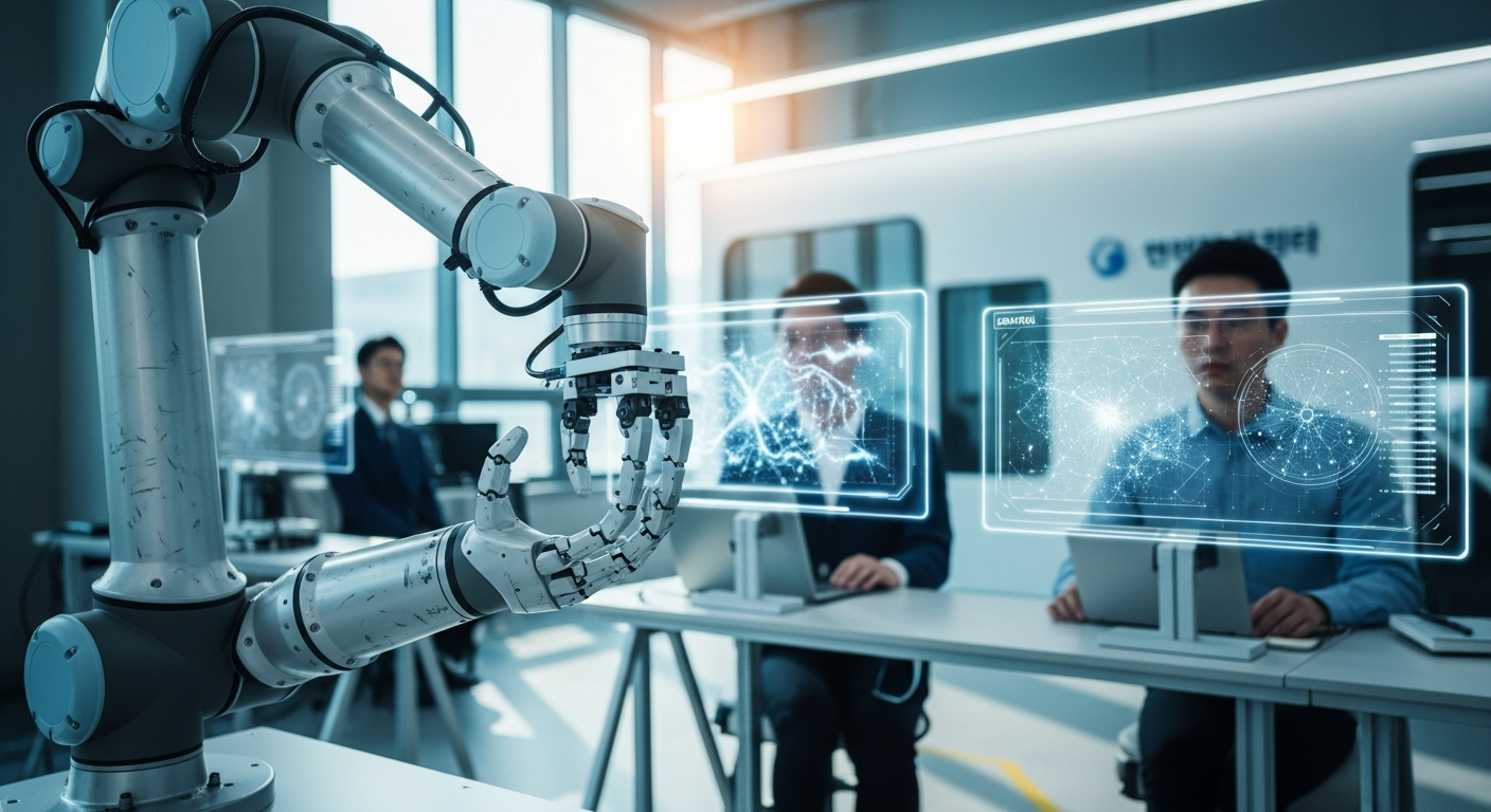 “로봇이 뇌를 가졌다?” 한국형 AI, 드디어 몸 얻는다