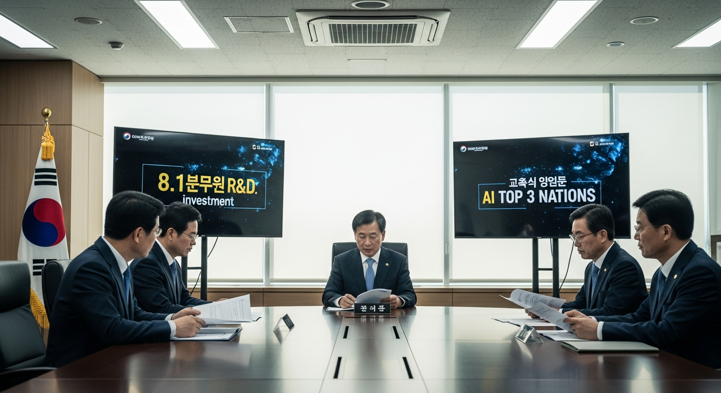 “AI 3강 도약에 8조 건다” 정부, 2026년 역대급 R&D 예산 확정
